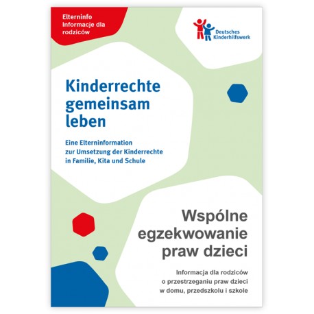 Elterninfo zur Umsetzung der Kinderrechte in Familie, Kita und Schule - deutsch/polnisch