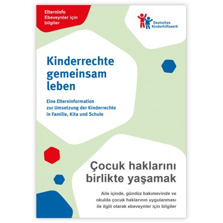 Elterninfo zur Umsetzung der Kinderrechte in Familie, Kita und Schule - deutsch/türkisch